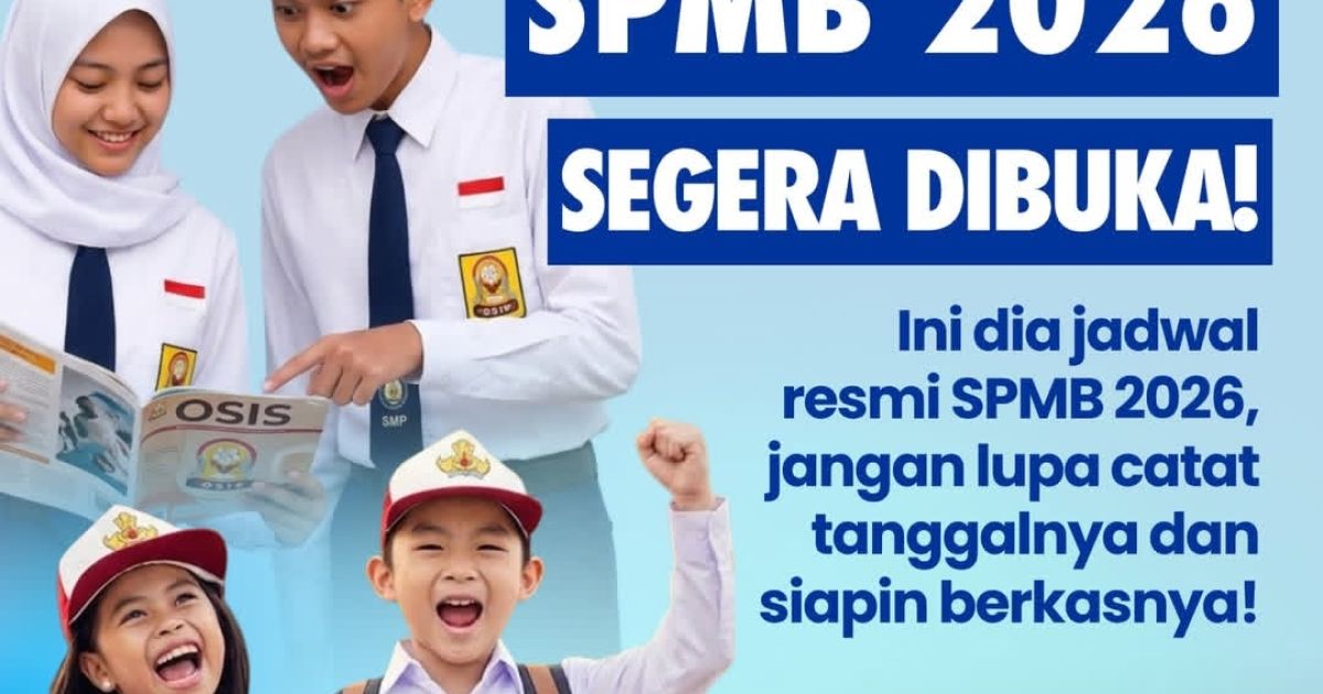 SPMB 2026 Kabupaten Bogor Segera Dibuka, Berikut Jadwal Lengkapnya