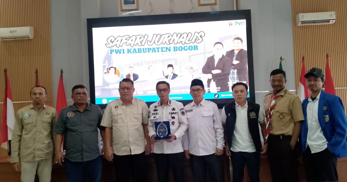 PWI Kabupaten Bogor Gelar Safari Jurnalis di Cisarua, Dorong Literasi Digital dan Edukasi Jurnalistik