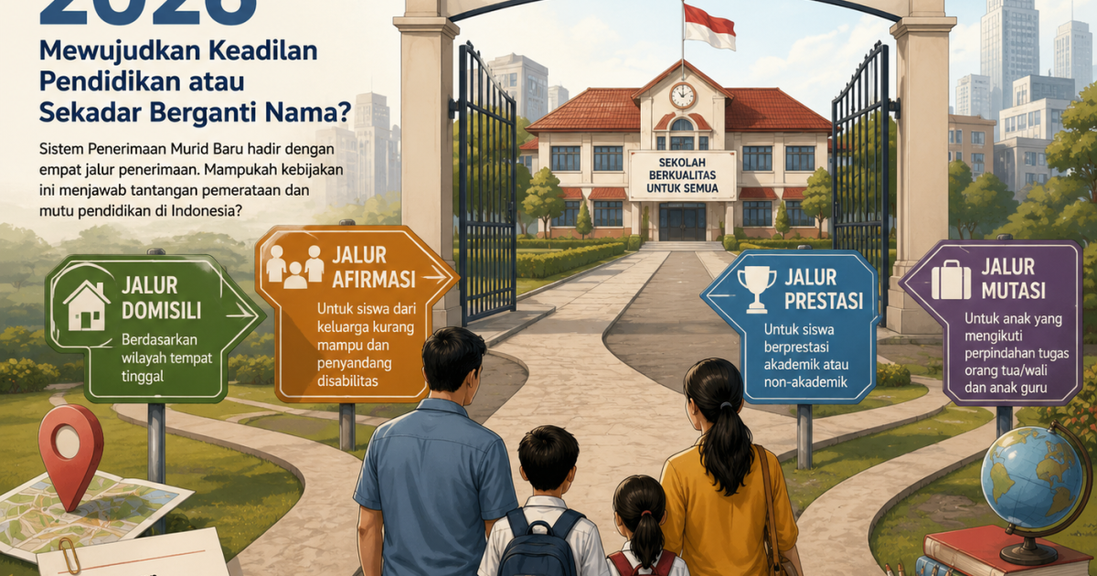 SPMB 2026, Ujian Baru Pemerataan Pendidikan Nasional