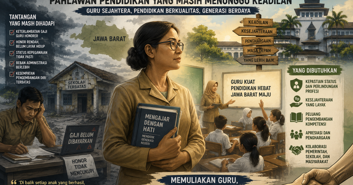 Nasib Guru Jawa Barat: Pahlawan Pendidikan yang Masih Menunggu Keadilan