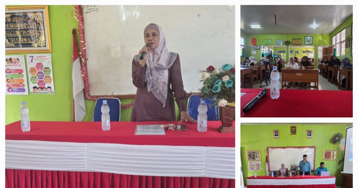 Lulus 100 Persen, SDN Muaraberes Gelar Pelepasan Siswa Kelas VI