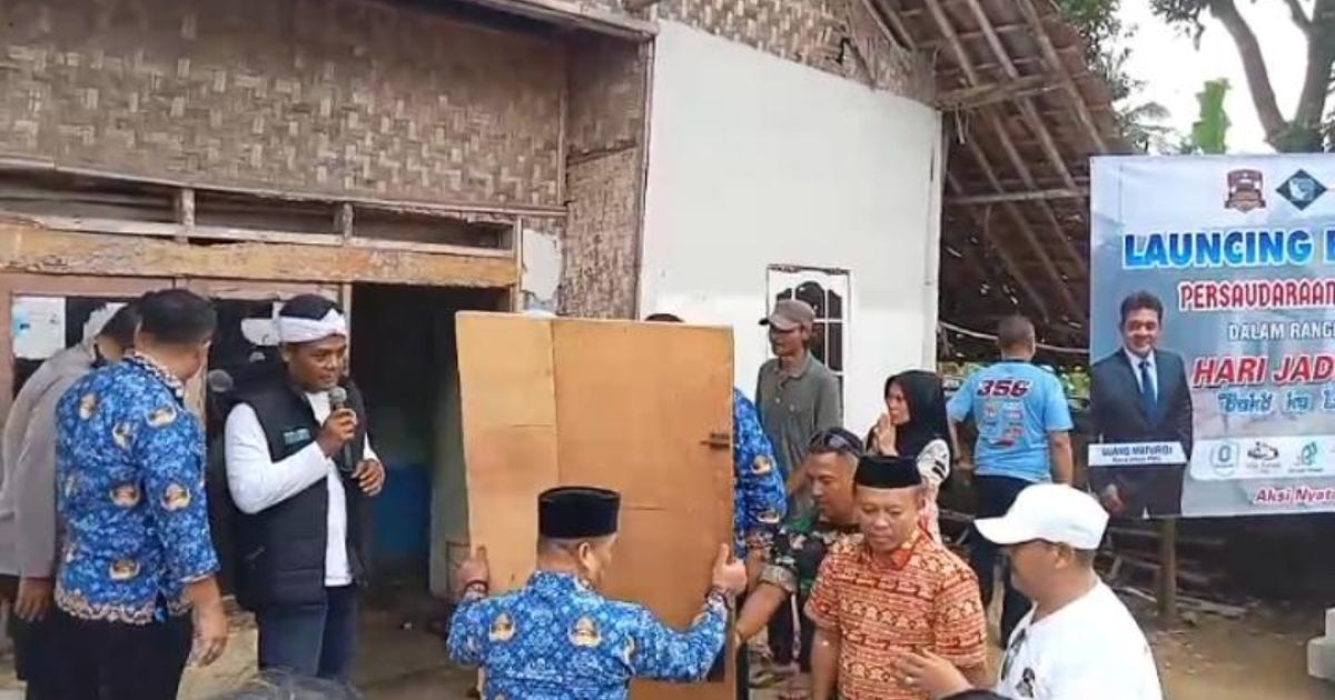 PWO Tegaskan Bedah Rumah di Pancawati Bukan Program Pemkab, Murni Swadaya Sponsor