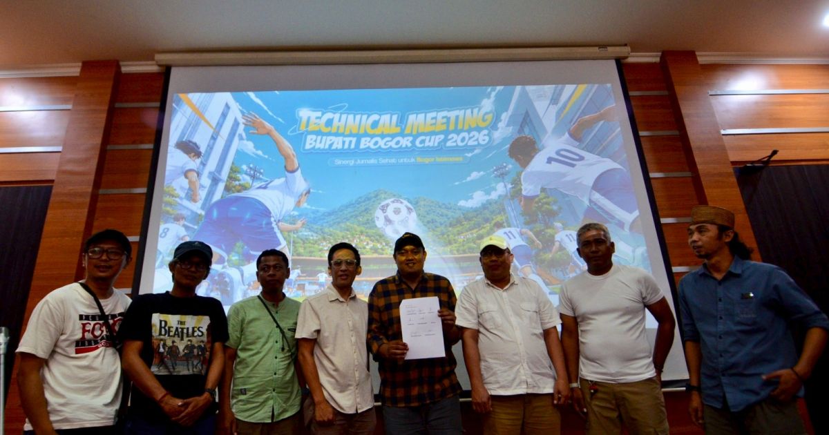 Sambut HJB ke-544, Jurnalis Bogor Adu Gengsi di Mini Soccer Bupati Bogor Cup 2026
