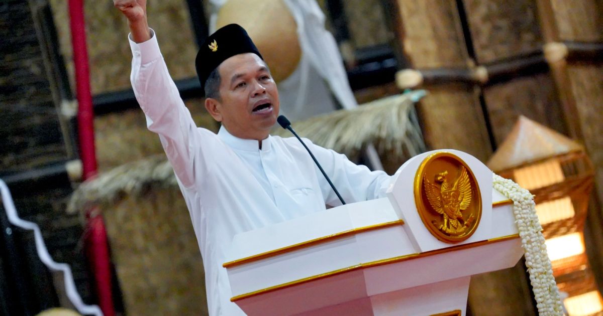 Gubernur Jawa Barat Dedi Mulyadi