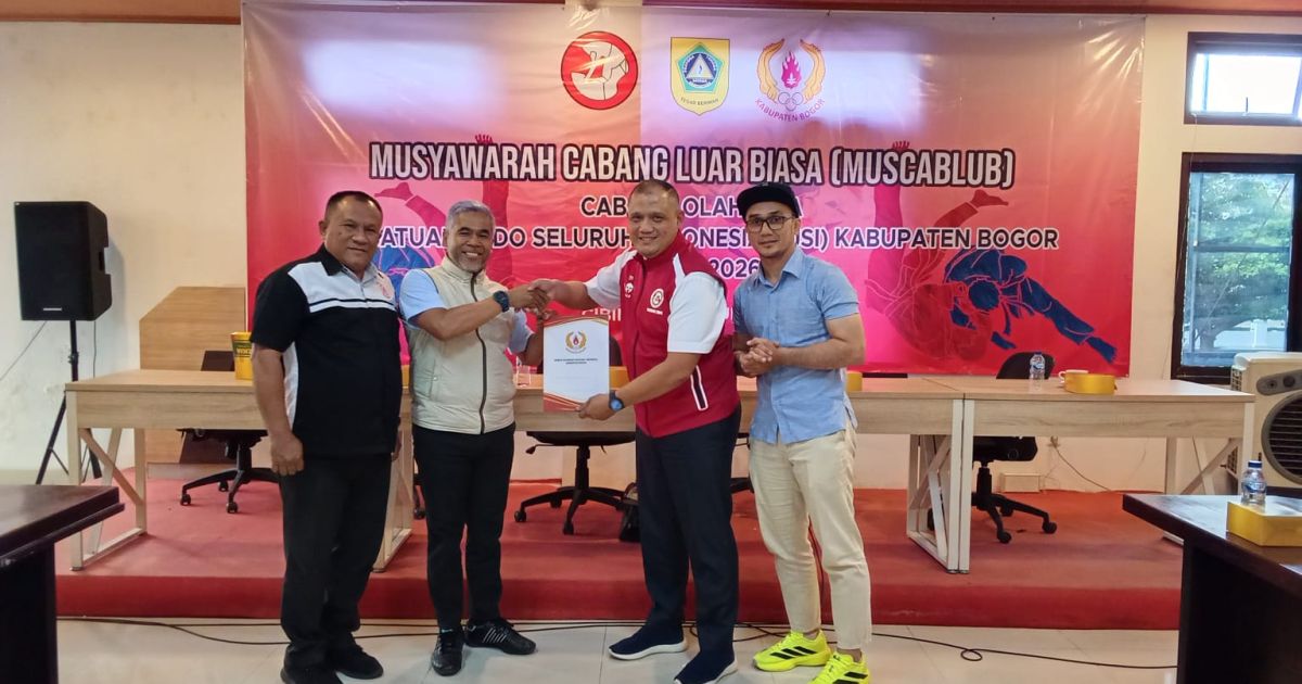 Resmi Terpilih, Yanto Pradipta Targetkan Judo Kabupaten Bogor Lebih Berprestasi