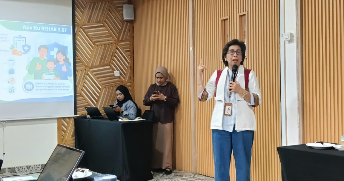 Kepala BPJS Kesehatan Cabang Cibinong, Irmajanti Lande Batara.