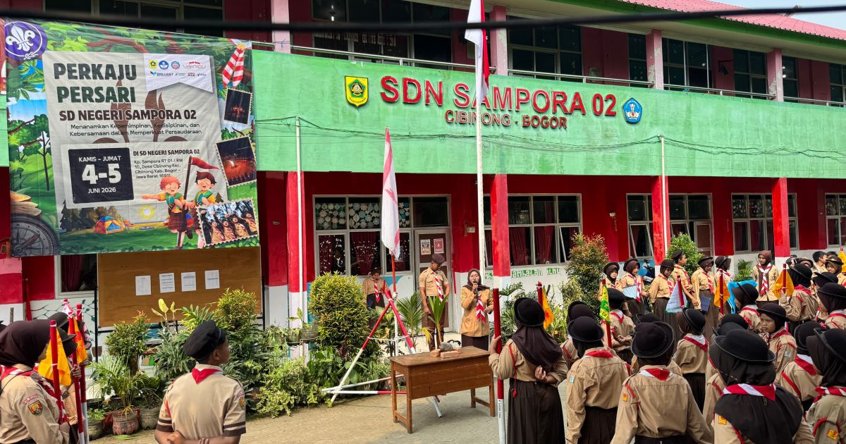 SDN Sampora 02 Gelar PERSARI dan PERKAJU, Tanamkan Jiwa Kepemimpinan dan Kemandirian Sejak Dini