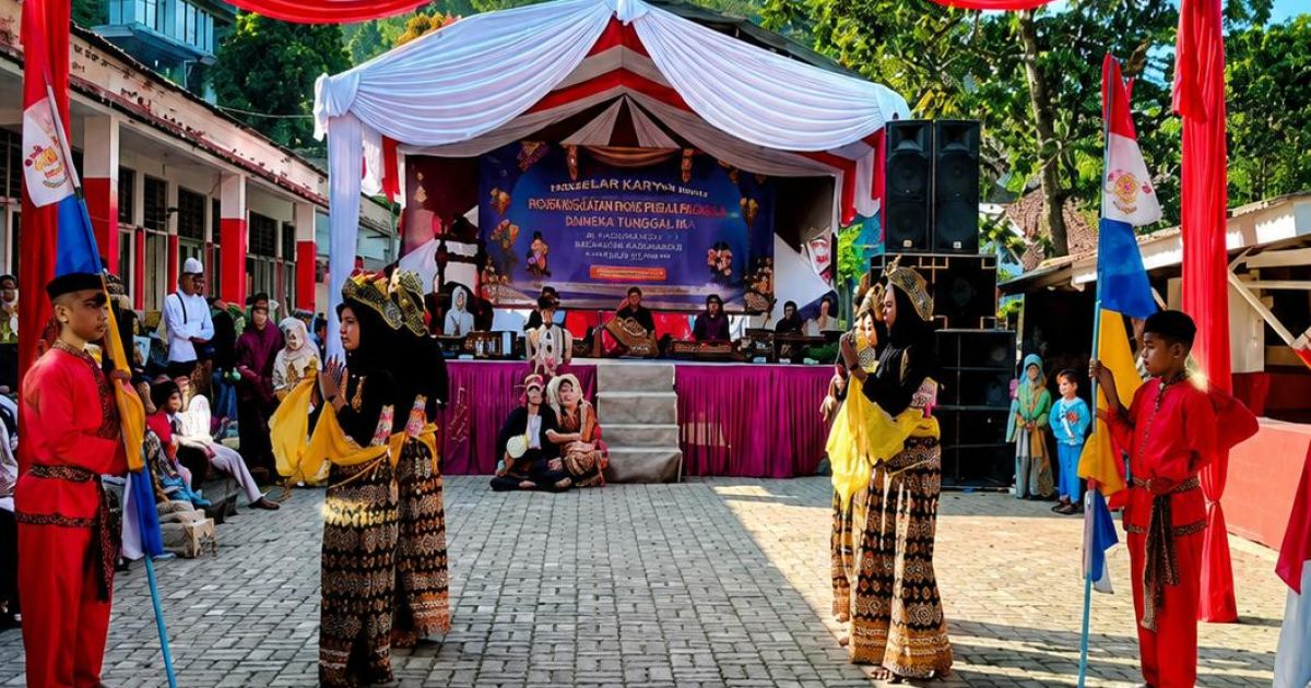 Tampilkan Degung Sunda di Acara Perpisahan, SDN Karang Tengah 02 Lestarikan Budaya Lokal Sejak Dini