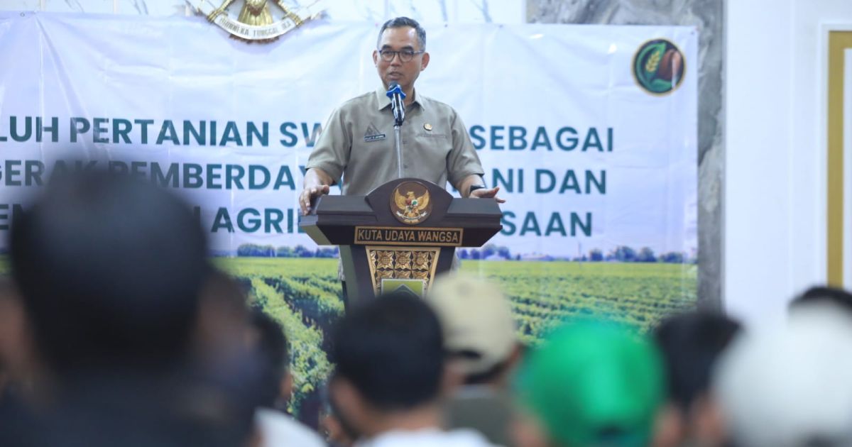 Sekda Ajat: Penyuluh Pertanian Ujung Tombak Ketahanan Pangan Kabupaten Bogor