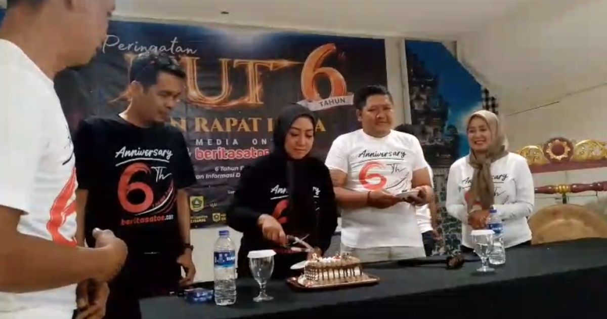 Beritasatoe.com merayakan HUT ke-6 dengan mempertegas komitmen menghadirkan jurnalisme yang akurat, independen, dan berintegritas. Momentum ini menjadi ajang evaluasi dan penguatan strategi media untuk terus mengawal kepentingan publik di era digital.