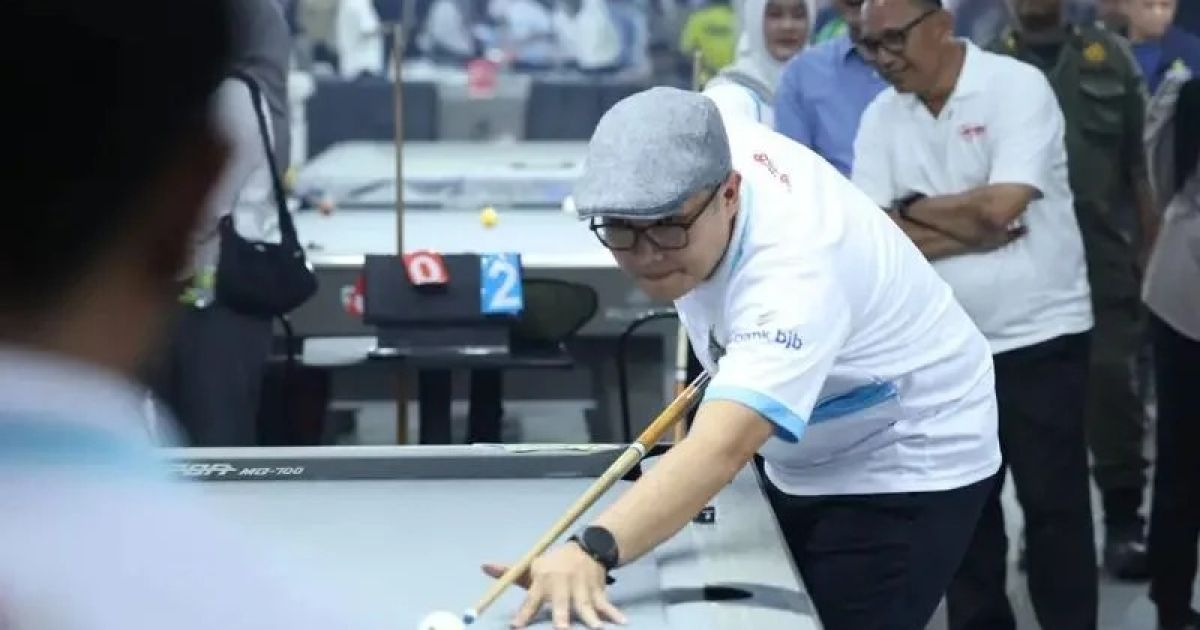 Ketua DPRD Bogor Dukung Turnamen Biliar Bupati Cup 2026 sebagai Ajang Pembinaan Atlet