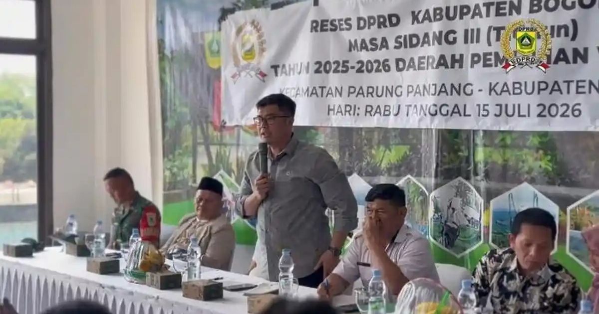 Reses Dapil 5, Sastra Winara Serap Aspirasi Warga Parungpanjang: Rumah Sakit hingga Pemberantasan Obat Terlarang Jadi Prioritas