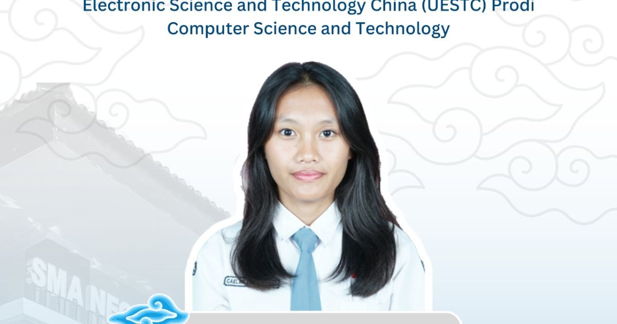 Membanggakan! Alumni SMAN 1 Jonggol Raih Beasiswa Penuh ke Universitas Ternama di China