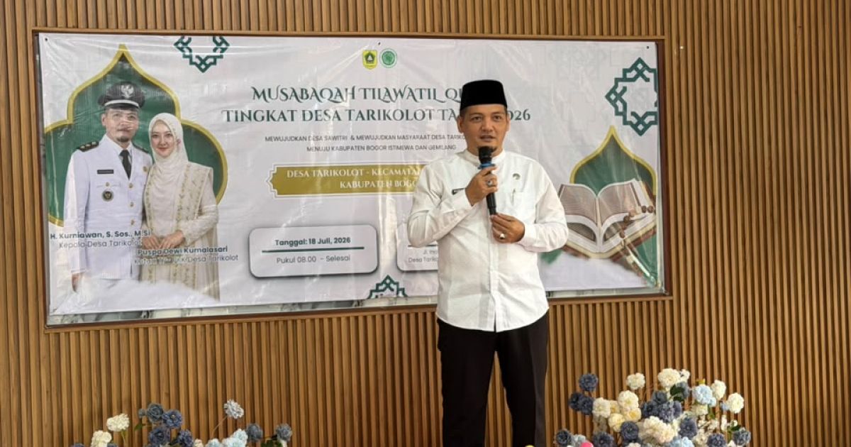 Pemerintah Desa Tarikolot, Kecamatan Citeureup, Kabupaten Bogor, menggelar santunan bagi 117 anak yatim dan piatu. Kegiatan dipimpin Kepala Desa H. Kurniawan sebagai wujud kepedulian sosial dan semangat berbagi kepada sesama.