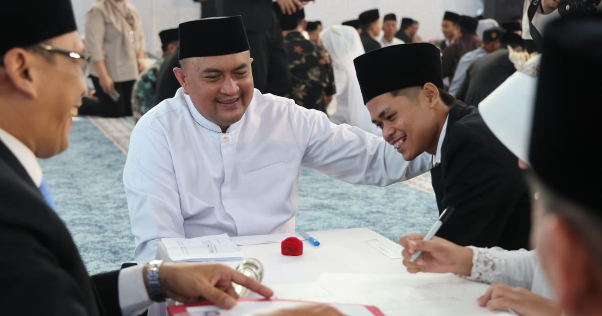 Bupati Bogor dan Wamenag Hadiri Nikah Massal di Cibinong, Perkuat Nilai Keagamaan dan Ketahanan Keluarga