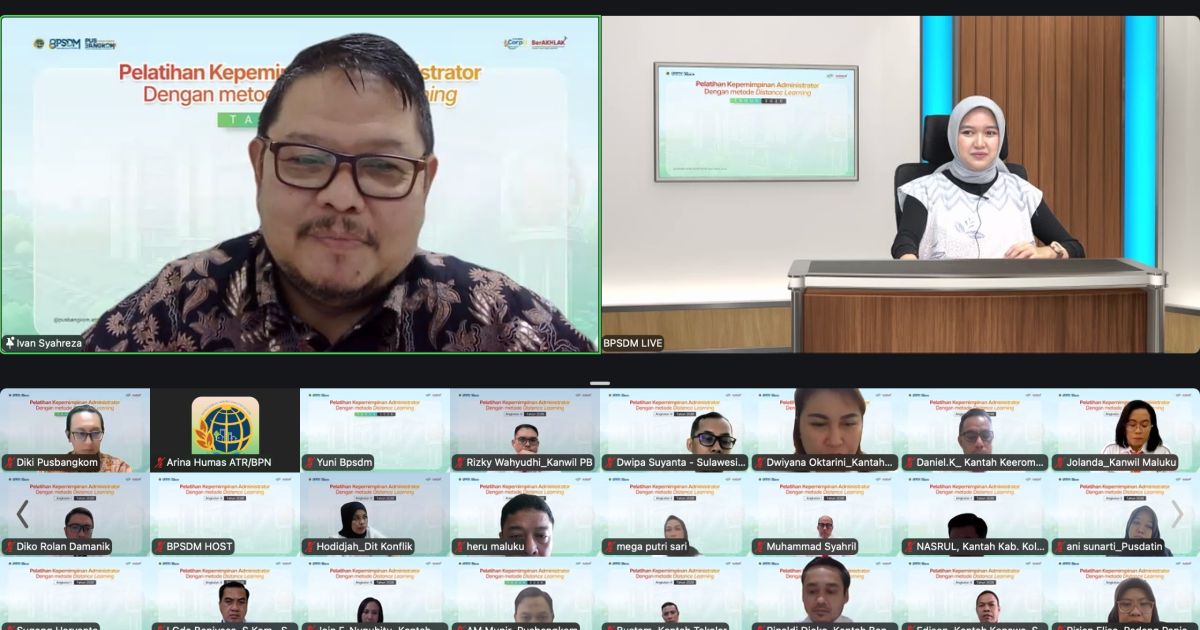 Sekjen ATR/BPN: Pejabat Administrator Harus Jadi Motor Perubahan dan Penggerak Kinerja Berdampak