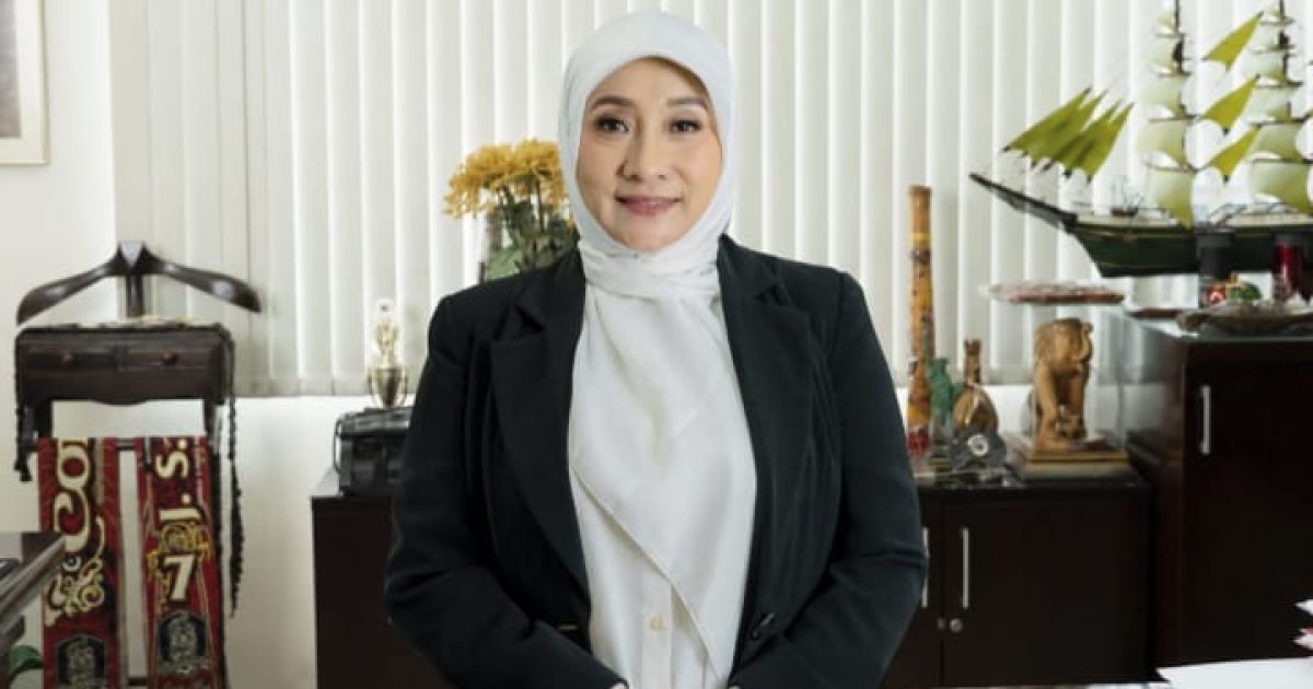 Ketua Ikatan Wanita Pengusaha Indonesia (IWAPI), Dr. Karlina. (Foto/Heti)