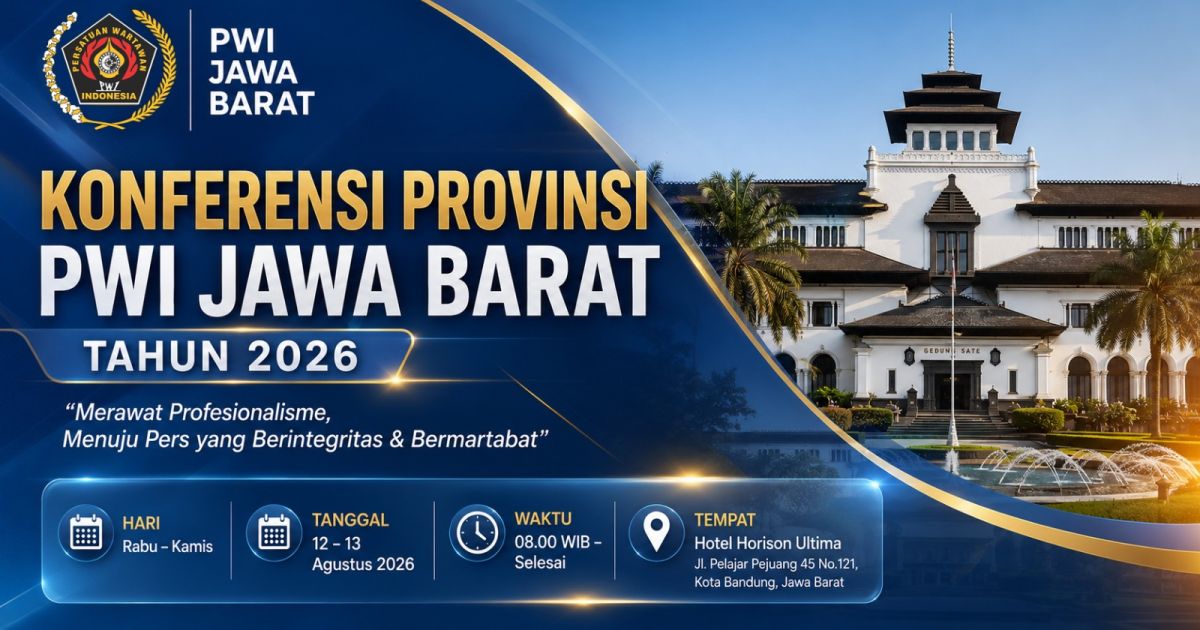 Konferprov PWI Jawa Barat 2026 Mulai Disosialisasikan, Panitia Tekankan Transparansi dan Kepatuhan Organisasi