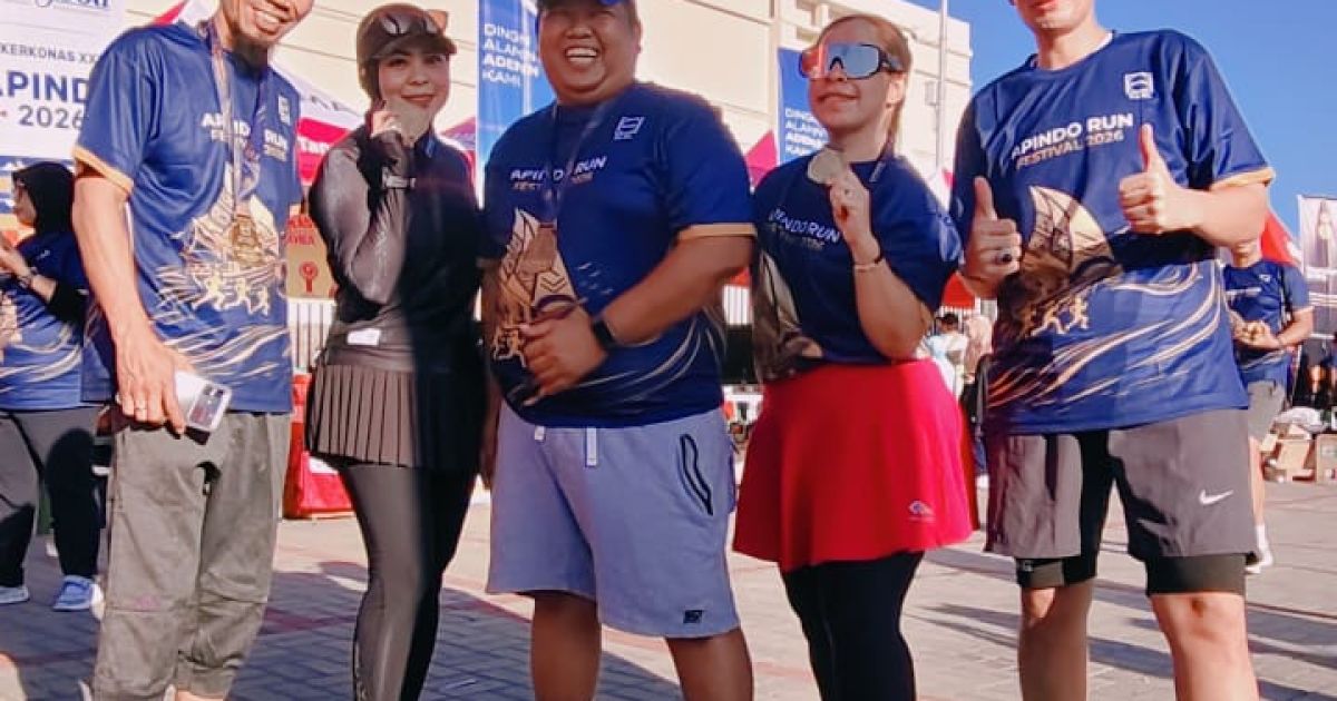 Pengurus APINDO Bulukumba Tunjukkan Semangat Hidup Sehat di APINDO Run Festival 2026