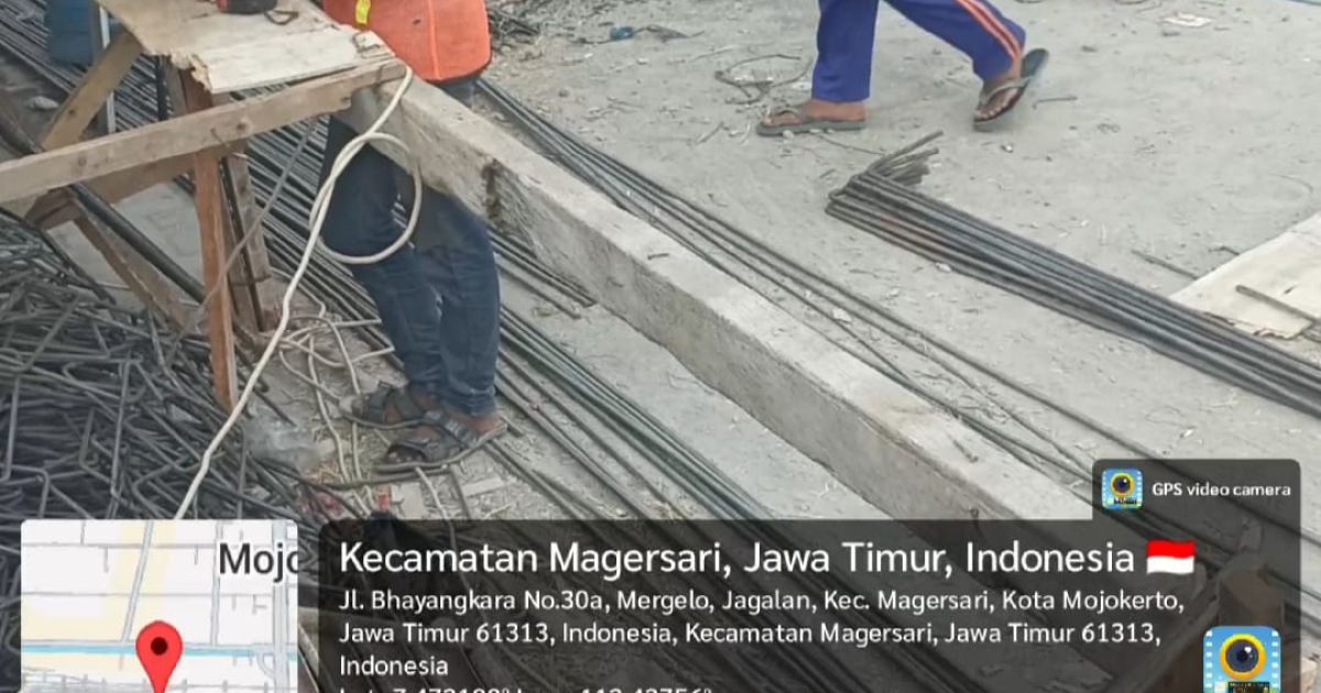 Dugaan Pelanggaran K3 Kembali Ditemukan di Proyek Gedung BAZNAS dan Forum CSR Kota Mojokerto