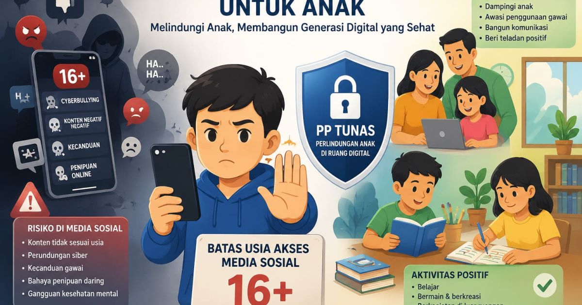 Pembatasan Media Sosial untuk Anak: Solusi Melindungi Generasi Digital atau Tantangan Baru bagi Orang Tua?