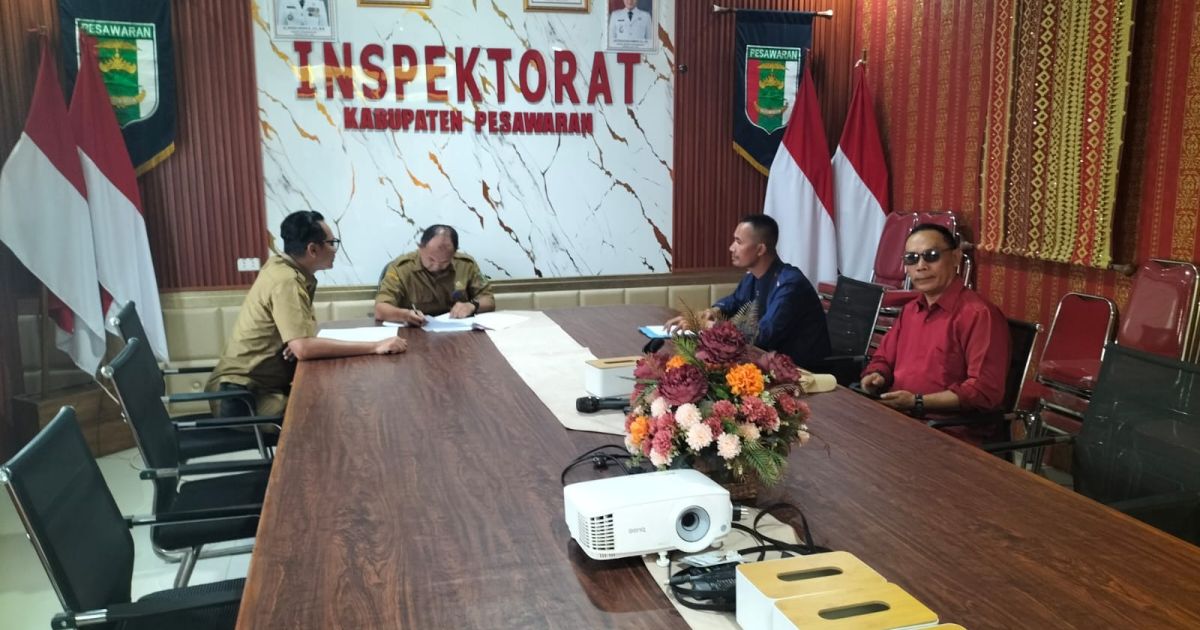 Inspektorat Pesawaran Siap Tindaklanjuti Laporan Dugaan Penyimpangan Dana Desa Kalirejo