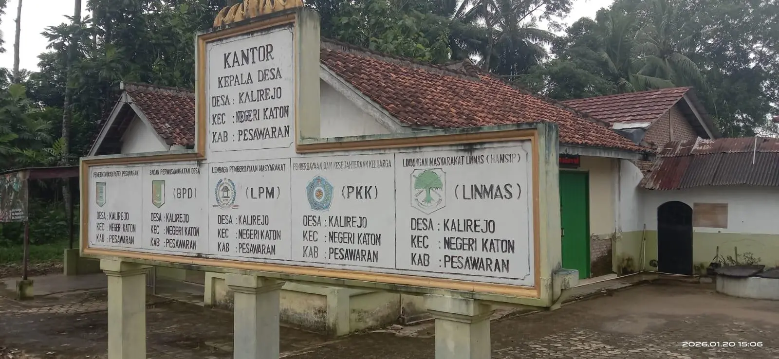 Dugaan Mark Up Dana Desa, Kalirejo Pesawaran Jadi Sorotan Publik