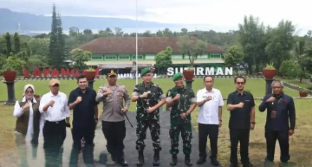 Sekda Sukabumi Terima Kunjungan Kerja Danrem 061/Suryakencana di Makodim 0622