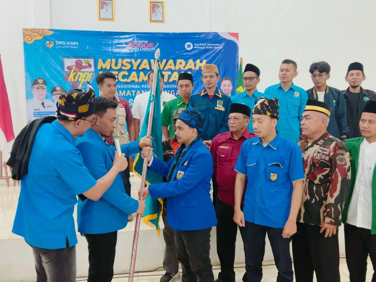 Muscam KNPI Jasinga Berlangsung Kondusif, Deli Hanapi Terpilih Ketua