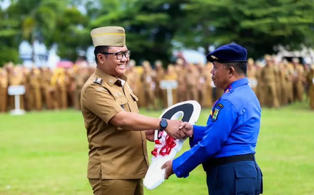 Pemkab Pesawaran Terima Hibah Mobil Damkar dari DKI Jakarta
