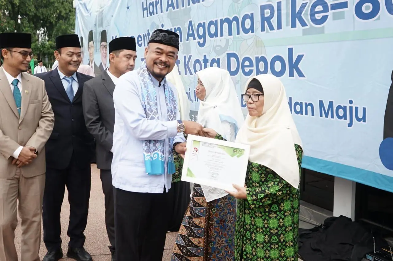 Peringatan HAB ke-80, Edi Masturo Dorong Penguatan Moderasi Beragama di Depok