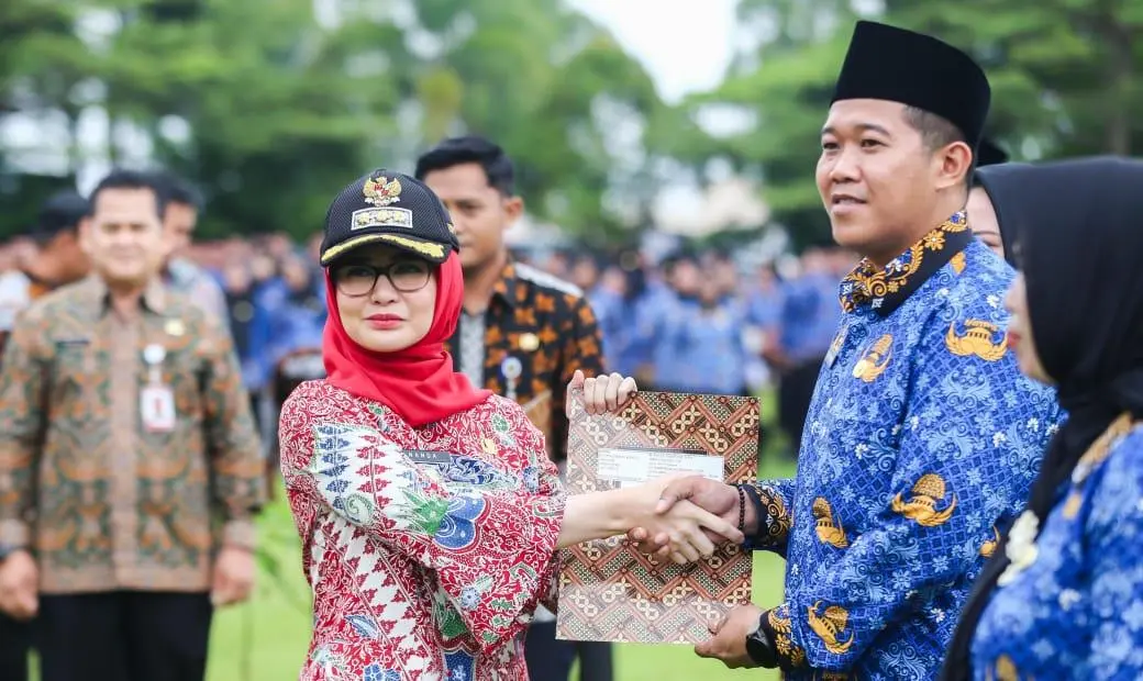 3.457 P3K Paruh Waktu di Pesawaran Resmi Dilantik, Prioritaskan Pelayanan Publik!