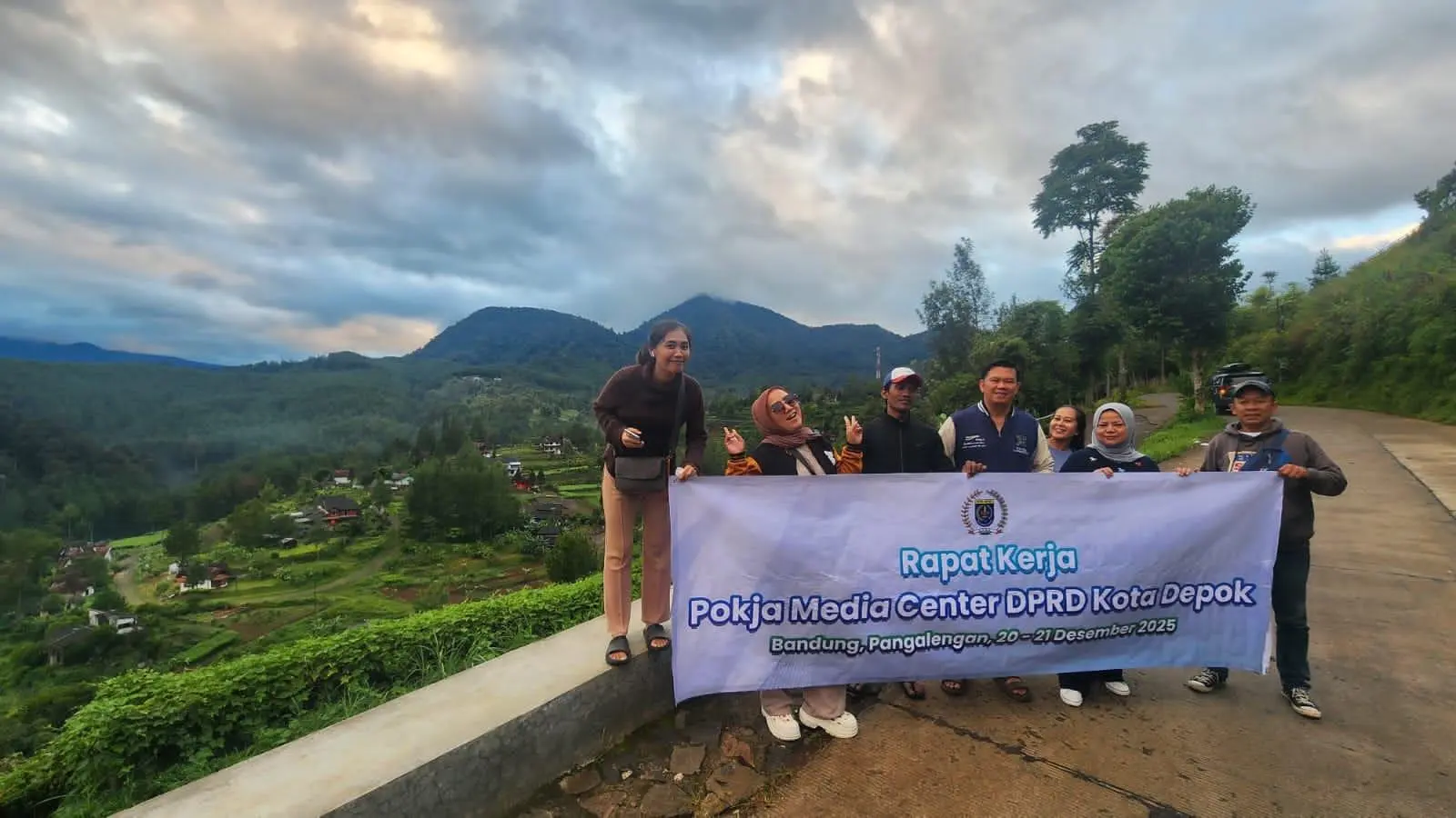 Media Center DPRD Depok Gelar Raker Pertama, Siapkan BPJS Wartawan dan Program 2026