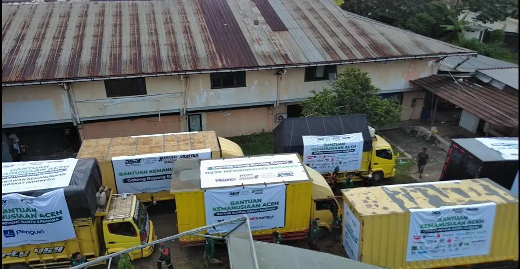 20 Truk Bantuan Diberangkatkan, ASAR Humanity Perkuat Misi Kemanusiaan di Aceh