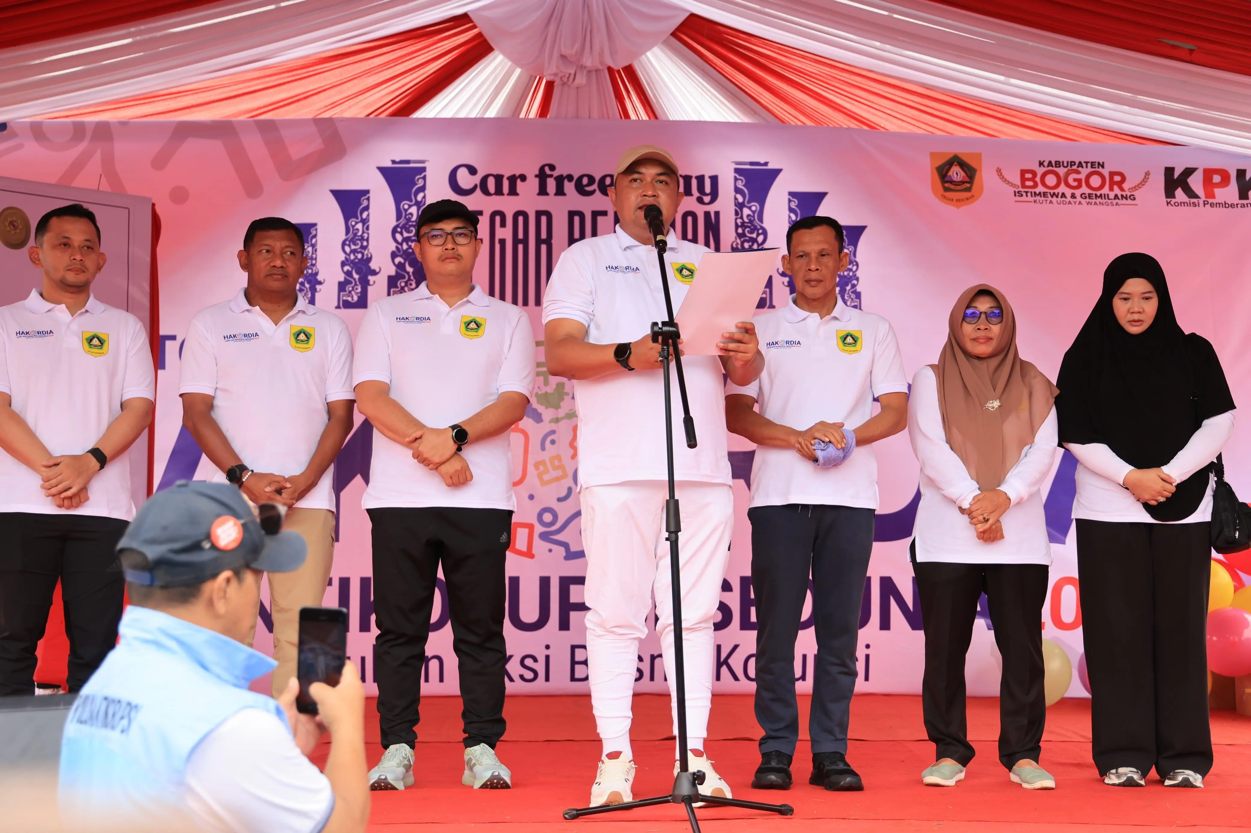 Hakordia di CFD: Bupati Bogor Serukan Gerakan Anti KKN