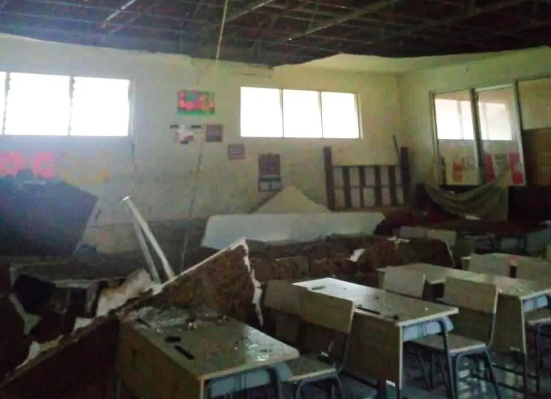 Cuaca Ekstrem Robohkan Atap SDN Pangradin 01 Jasinga, Disdik Bogor Turun Tangan