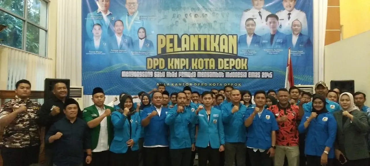 DPD KNPI Kota Depok Resmi Dilantik, Siap Sambut Indonesia Emas 2045 dengan Program Prioritas Pendidikan