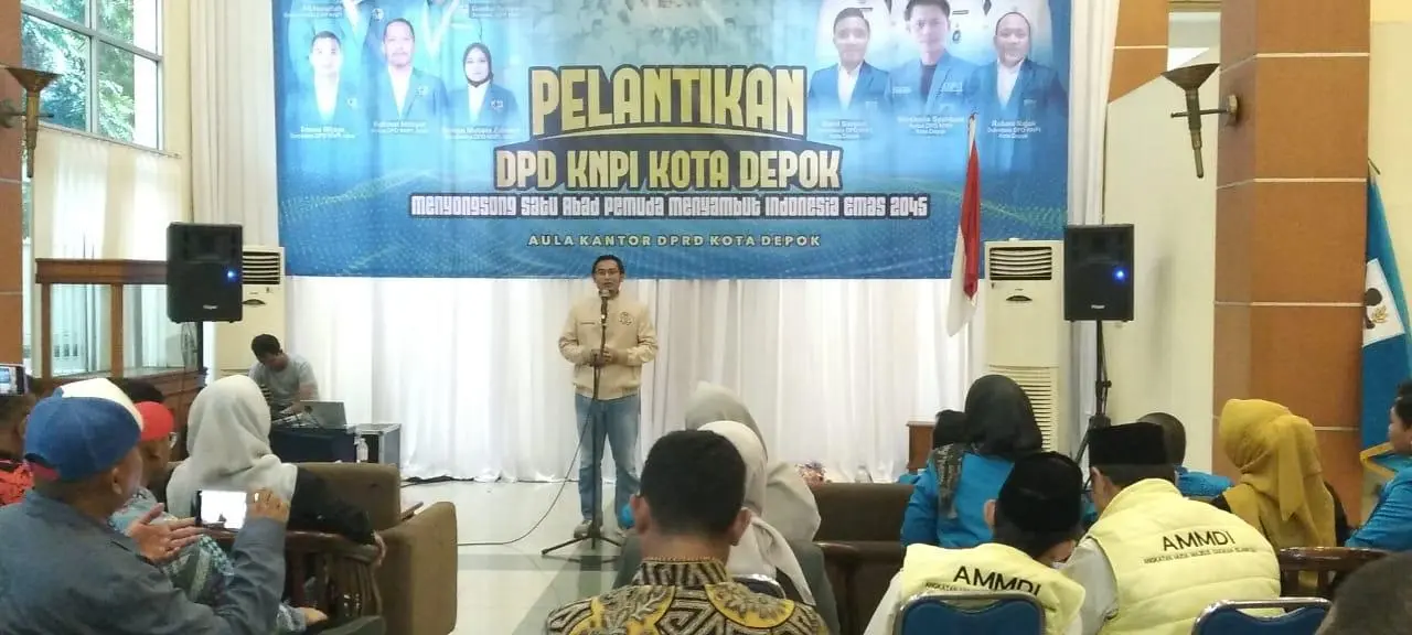 Ketua DPRD Depok Dorong KNPI Perkuat Peran Pemuda dalam Pembangunan Kota