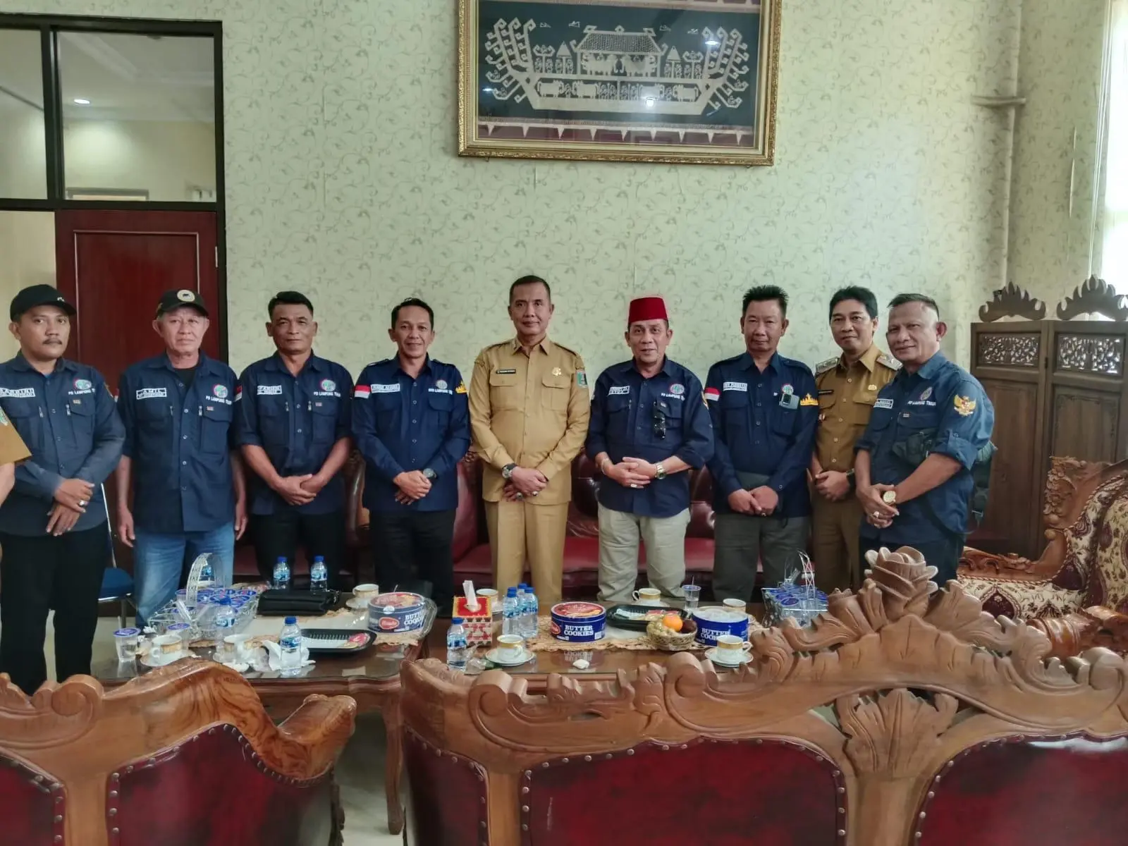 iWO Lamtim Audiensi dengan Sekda, Nyatakan Dukungan terhadap Program Pembangunan dan Pinjaman Daerah ke PT SMI