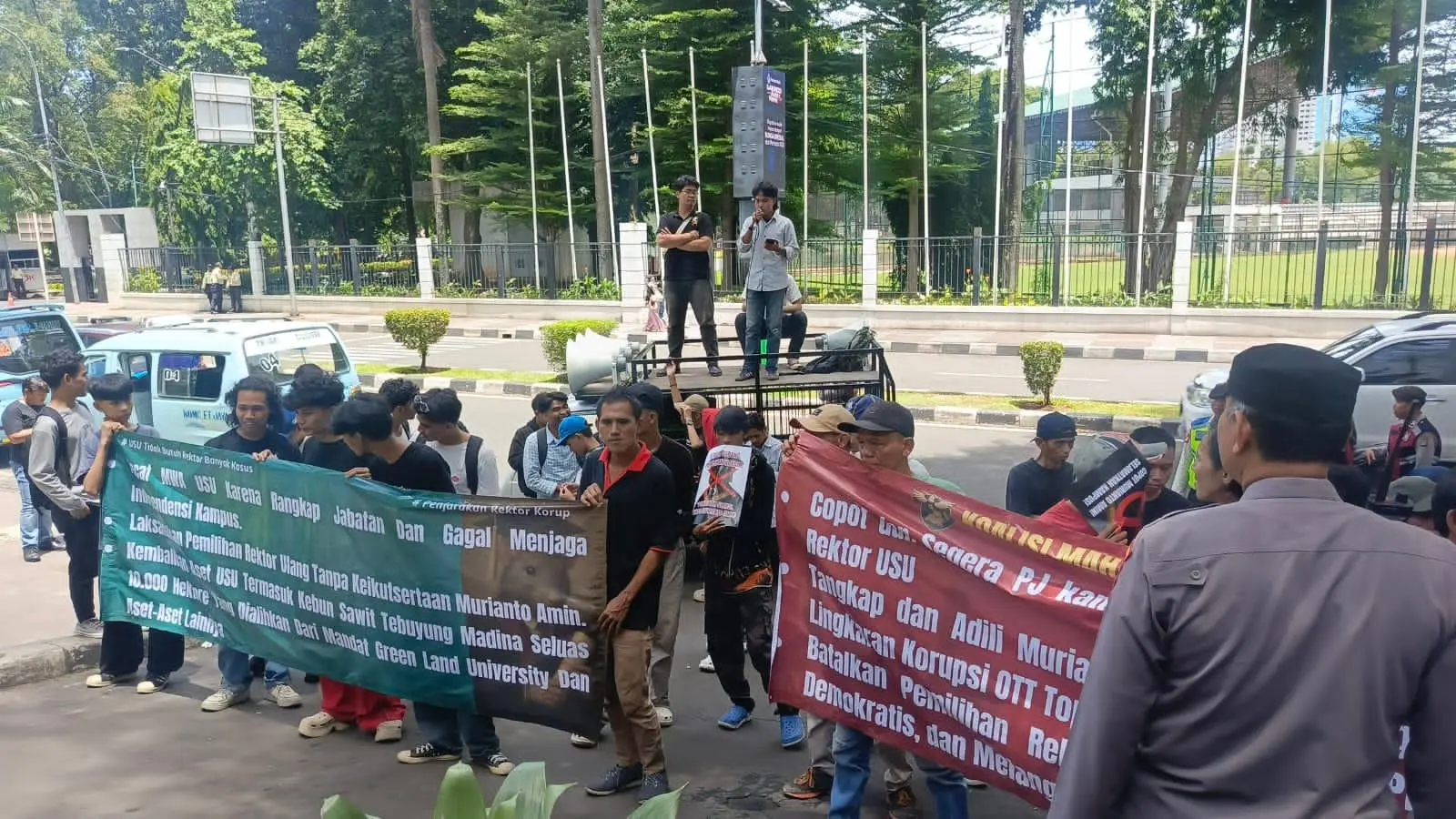 KAMPPUS Geruduk KPK, Desak Usut Dugaan Manipulasi Pemilihan Rektor USU