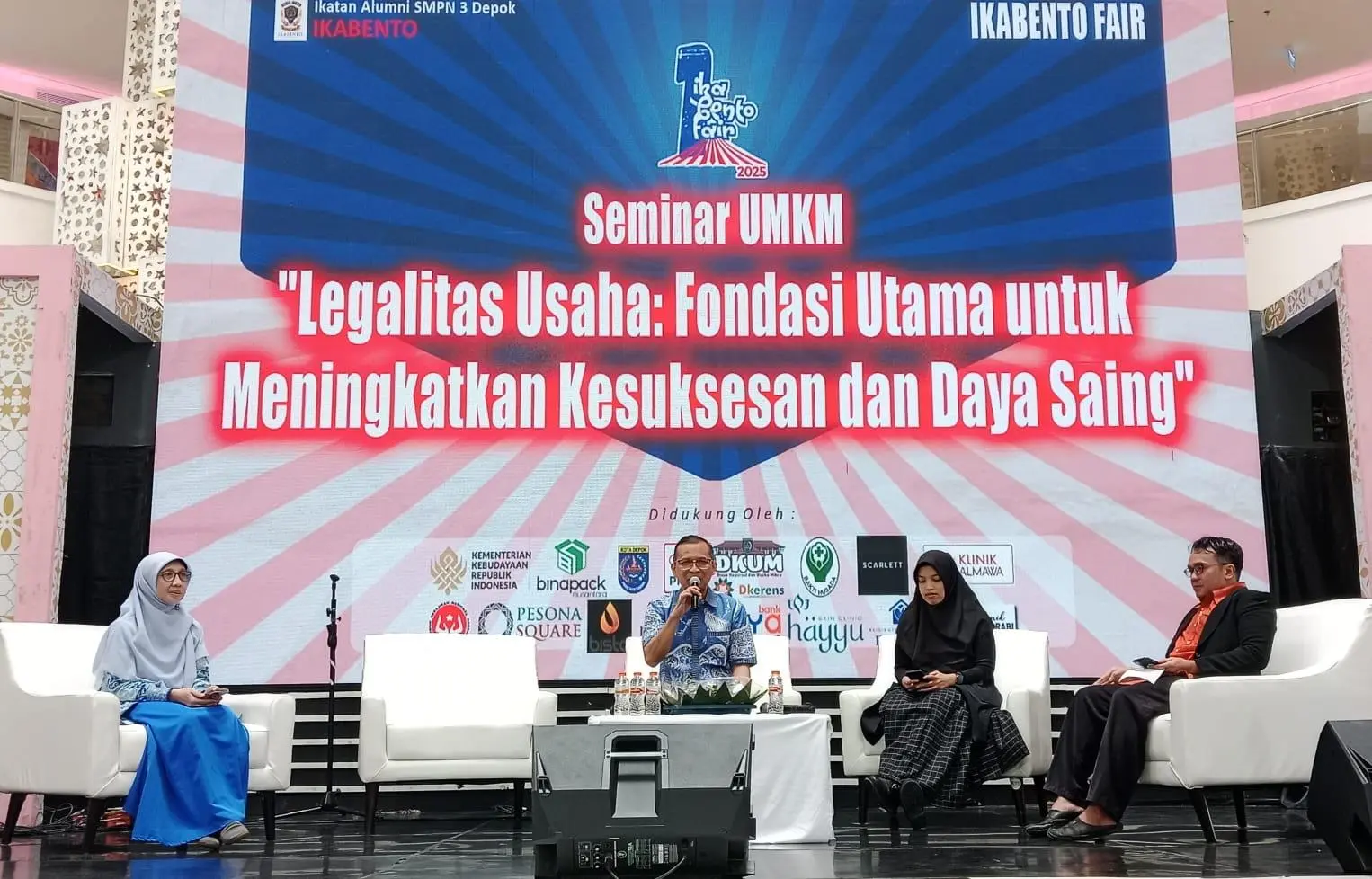 Ikabento Gairahkan UMKM Depok dengan Seminar Legalitas Usaha