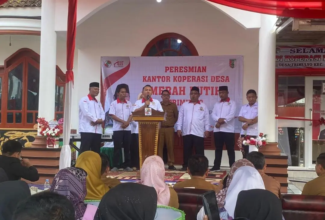 Koperasi Merah Putih Pertama Pesawaran Diresmikan Wabup Antonius