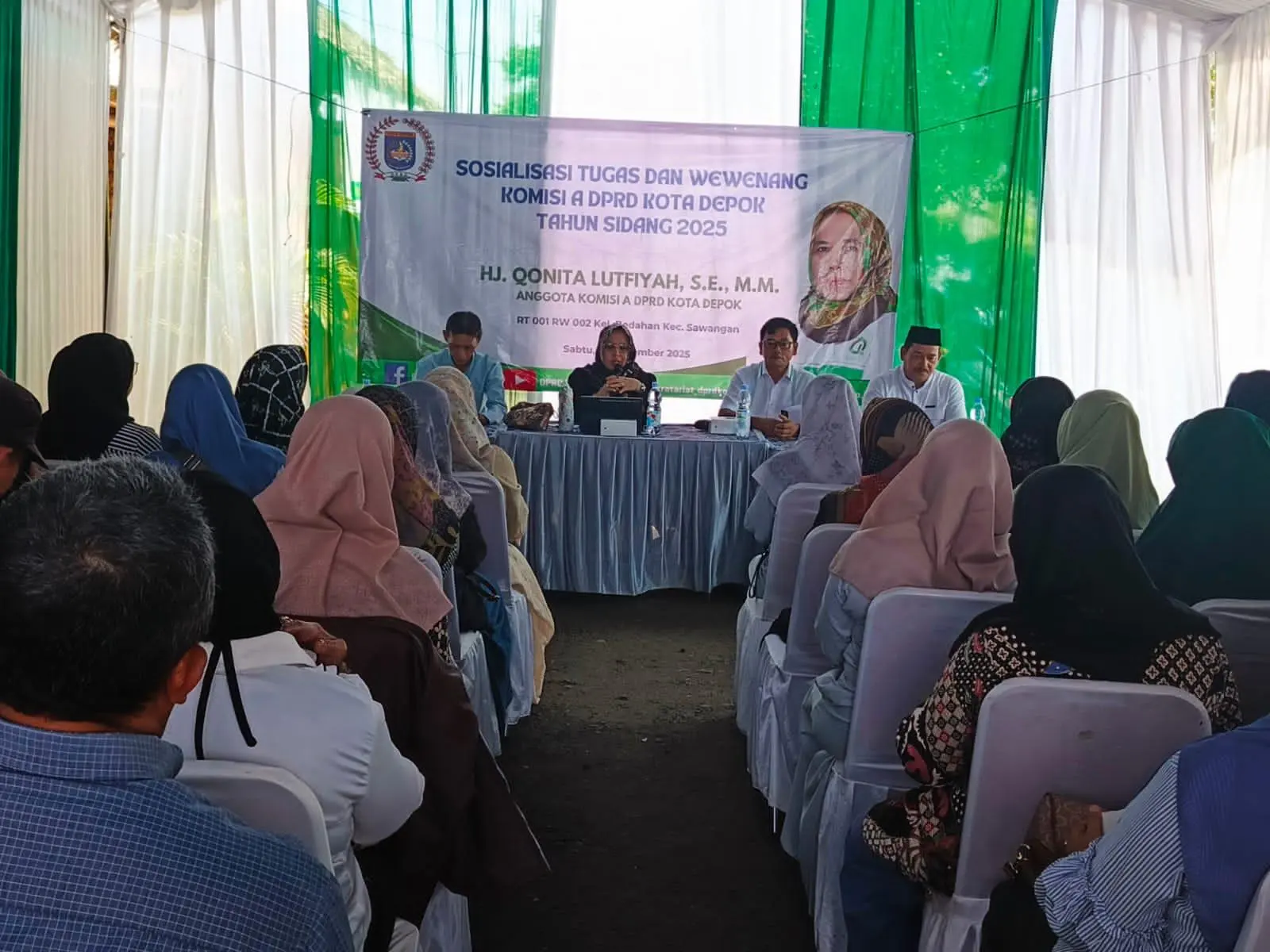 DPRD Depok Sosialisasi Tugas Legislatif: Masyarakat Lebih Paham Peran Dewan