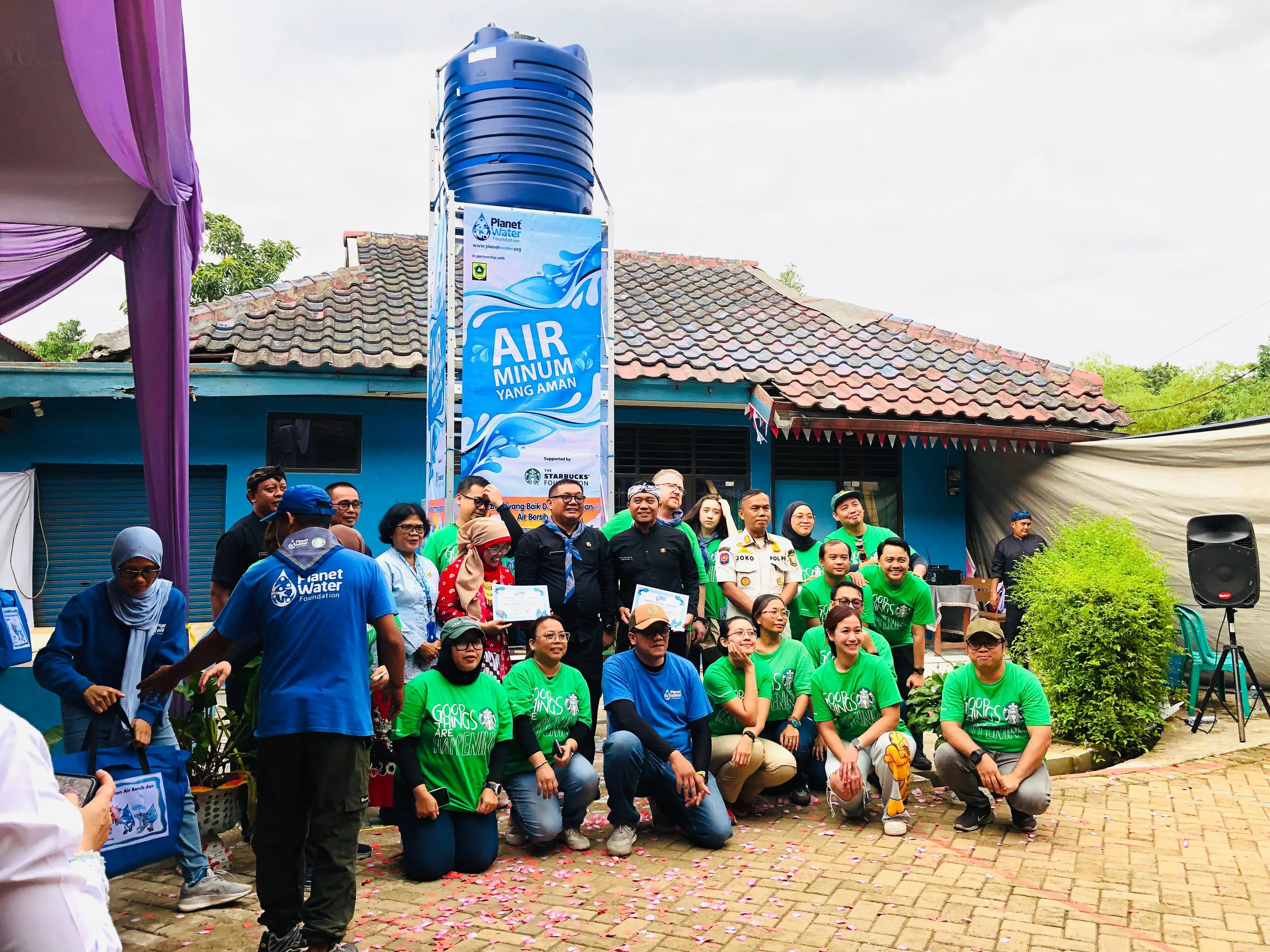 Air Bersih untuk Pendidikan: Kadisdik Bogor Resmikan Aqua Tower di Dua SD Citeureup