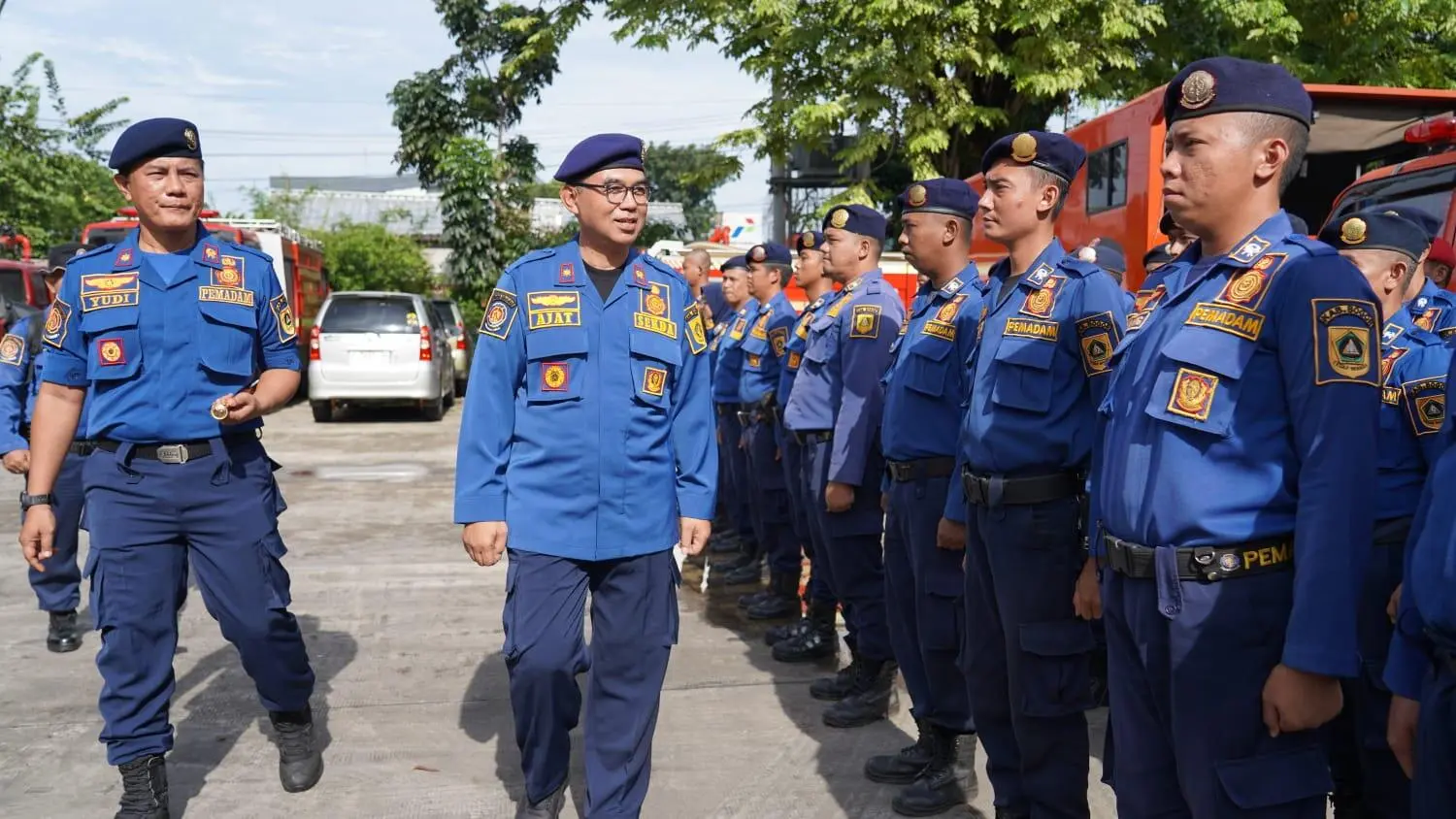 Bupati Bogor Titip Pesan, Sekda Ajat Tekankan Profesionalisme Petugas Damkar