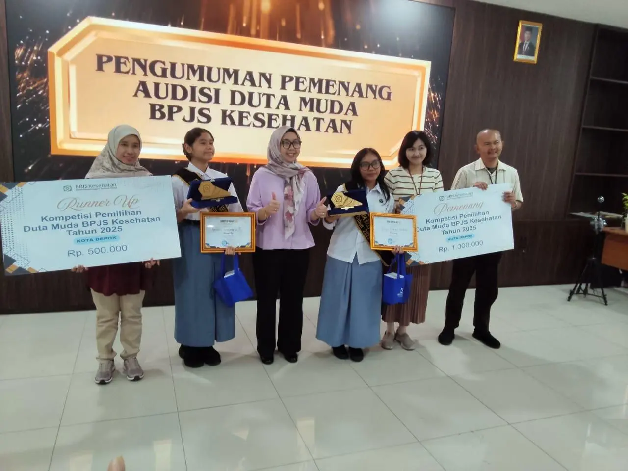 Bilqis Bidhaya Abdillah Wakili Depok di Ajang Duta Muda BPJS Kesehatan Provinsi