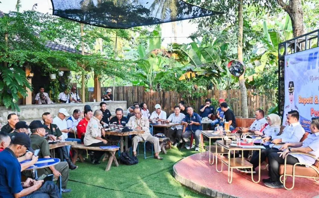 Forum “Ngopi” Jadi Ajang Perkuat Sinergi Pemkab Pesawaran dan Insan Pers sebagai Mitra Pembangunan