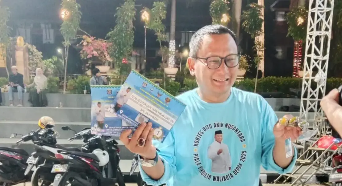 Legislator Depok Hamzah Juara Ganda di Kontes Batu Akik Nusantara 2025