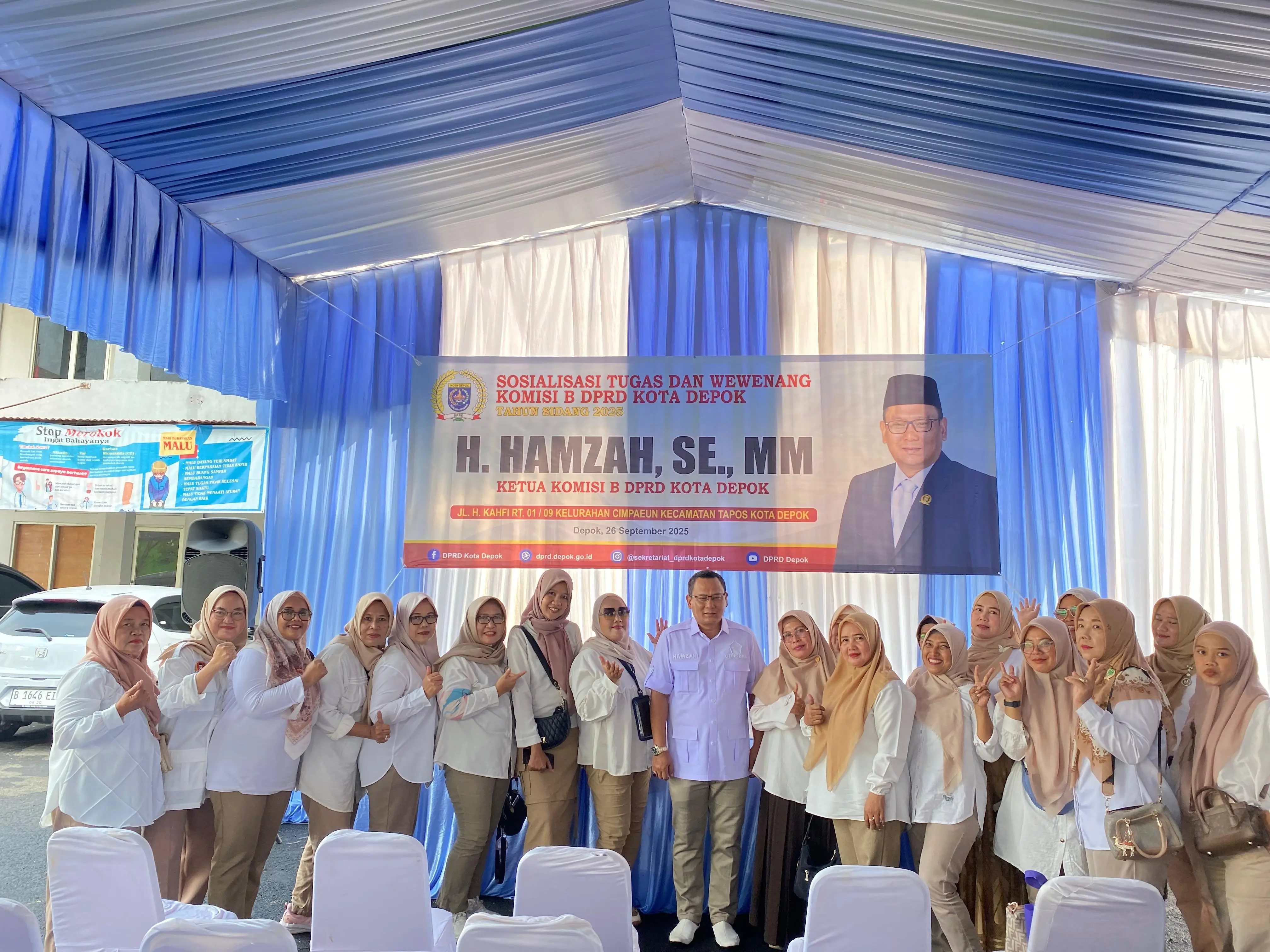 Hamzah: Komisi B DPRD Depok Bukan Hanya Legislasi, tapi Mitra Masyarakat