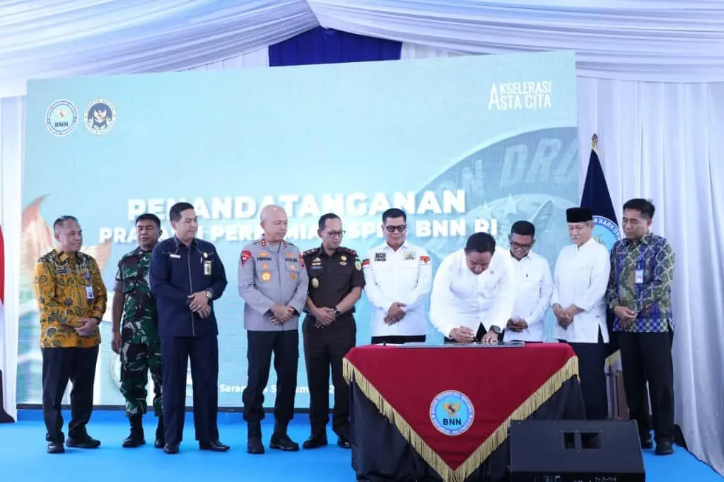 BNN RI Resmikan SPPG Padarincang: Gizi Cukup, Narkoba Minggat!